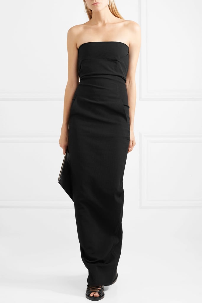 Rick Owens Cotton-Blend Crepe Gown