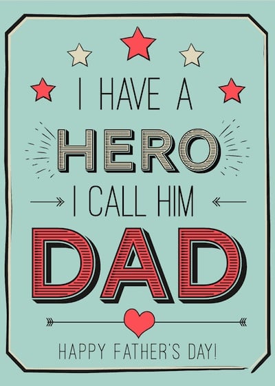 Free Printable Card To Tell Dad 