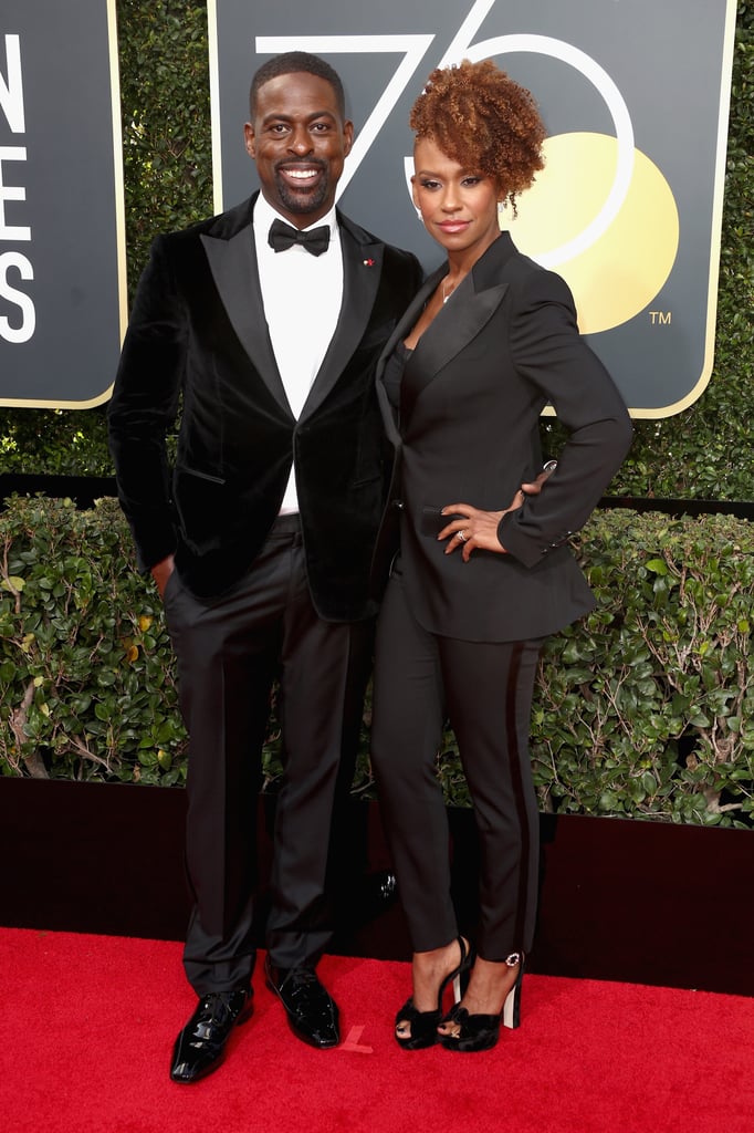 Sterling K. Brown and Ryan Michelle Bathe 2018 Golden Globes