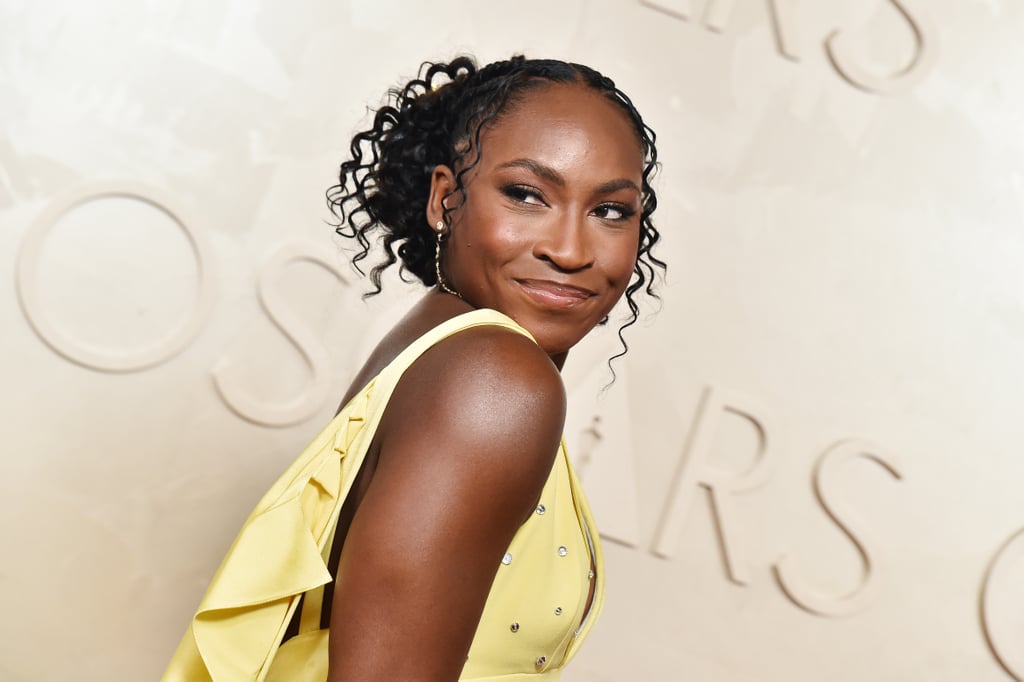 Carol's Daughter Black Vanilla Hydrating Leave In Conditioner ($12, originally $14)
The inspiration for Coco Gauff's updo at the 2025 Oscars? Old Hollywood glam with a modern edge as a nod to her regal custom Miu Miu gown. Dhairius Thomas created the elegant look using Carol's Daughter Leave-In Conditioner to hydrate and soften her curls.