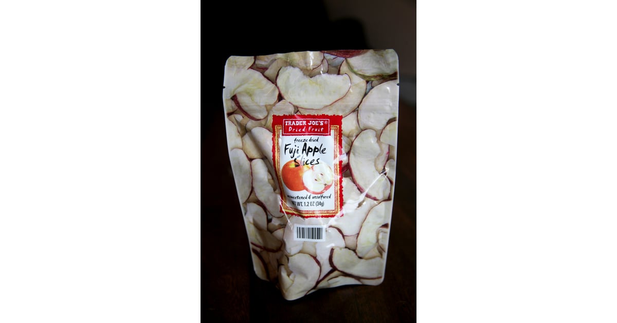 Freeze Dried Fuji Apple Slices Best Healthy Trader Joe's Snacks
