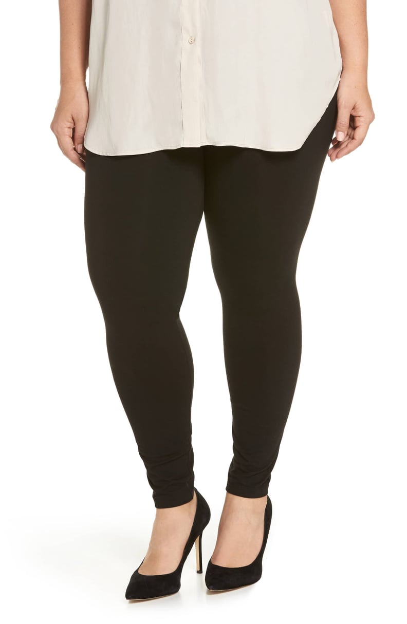 HUE High-Rise Velvet Leggings