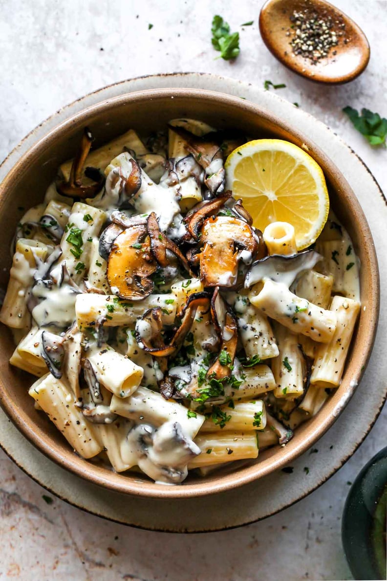 Creamy Mushroom Garlic Pasta