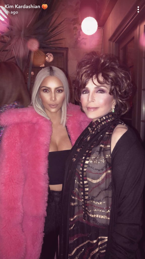 Jennifer Lopez and Kim Kardashian Taco Wednesday Party 2017 POPSUGAR Celebrity Photo 7