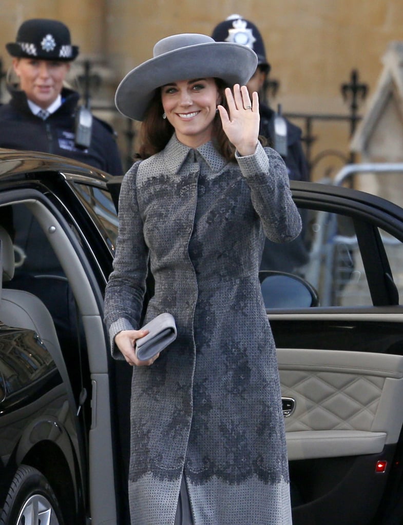 Kate Middleton Wearing an Erdem Coat