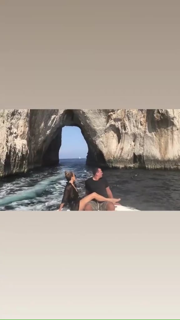 Jennifer Lopez and Alex Rodriguez's Vacation in Italy 2018