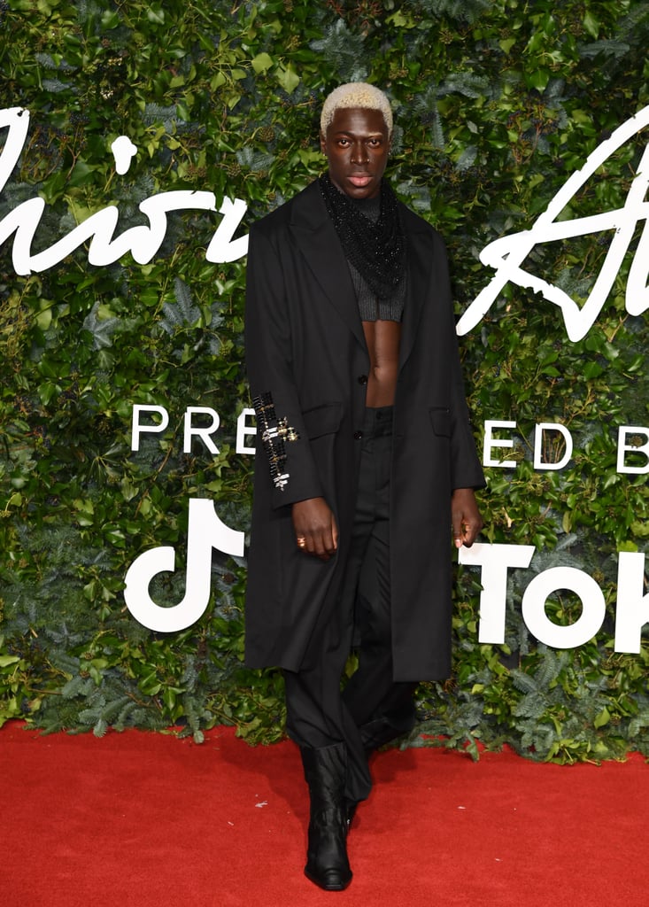 Moses Sumney at the 2021 Fashion Awards