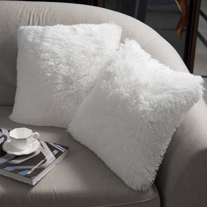 Luxury Soft Square Faux Fur Pillow Covers