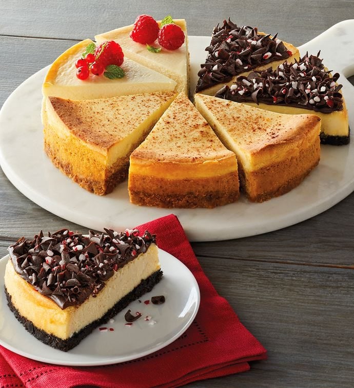 Holiday Cheesecake Party Wheel