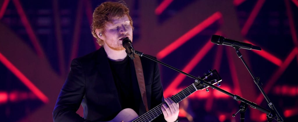Ed Sheeran Performs at the 2017 iHeartRadio Music Awards