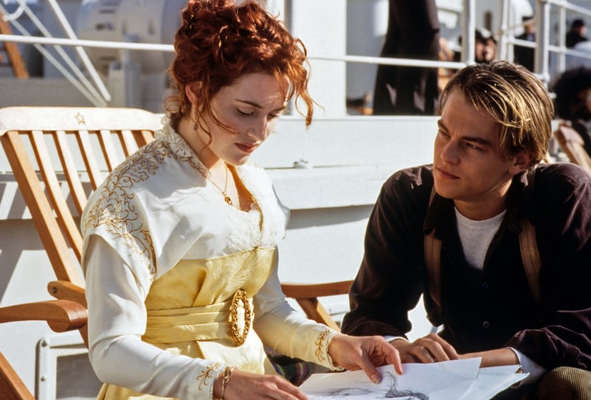 TITANIC, from left: Kate Winslet, Leonardo DiCaprio, 1997. ph: Merie W. Wallace / TM and Copyright  20th Century Fox Film Corp. All rights reserved. Courtesy: Everett Collection.