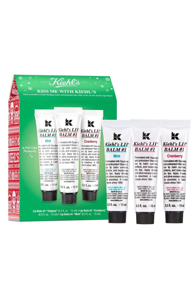 A Clear Lip Balm Set: Kiehl's Kiss Me with Kiehl's Set