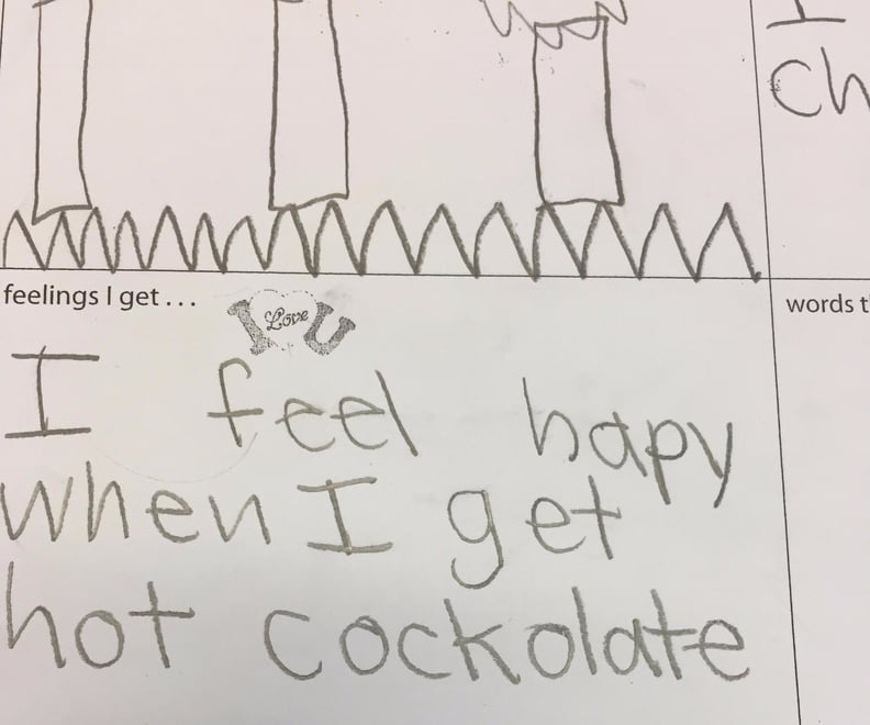 funny child homework