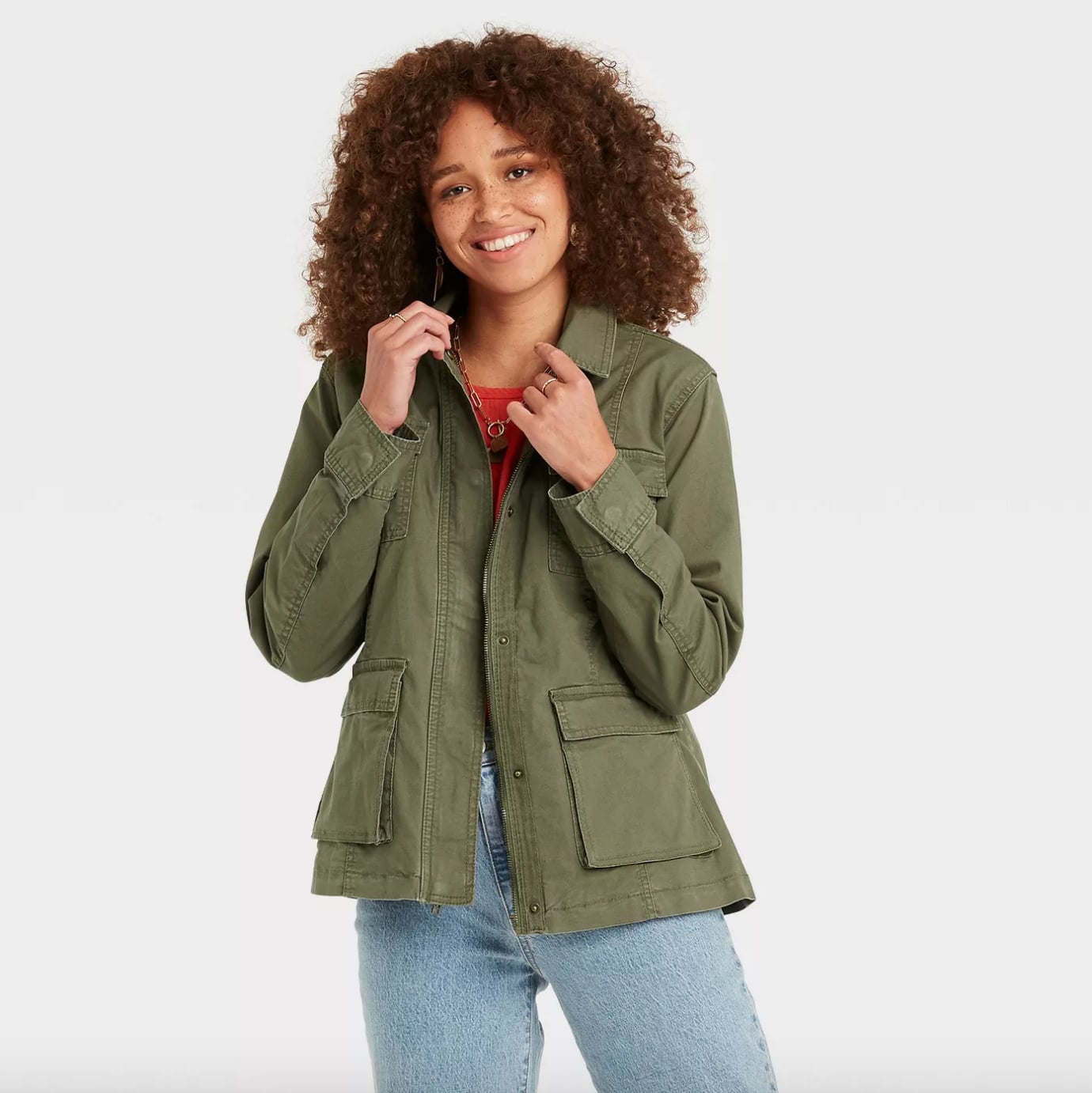 Utilitarian Chic: Universal Thread Anorak Jacket