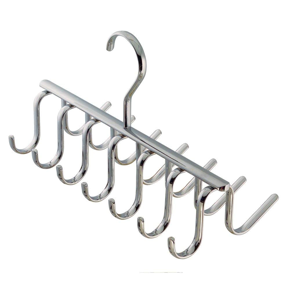 If you've ever wondered how to best store your belts, the InterDesign Axis Closet Storage Organiser ($10) is the answer. Sixteen hooks attach to one standard hanger, meaning all your belts can be neatly tucked away in your closet. It can be used for jewellery storage, too!