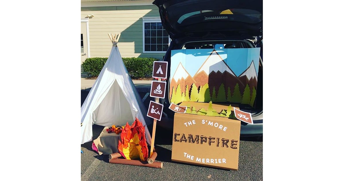 Campfire Trunk | Trunk-or-Treat Ideas | POPSUGAR Family Photo 32