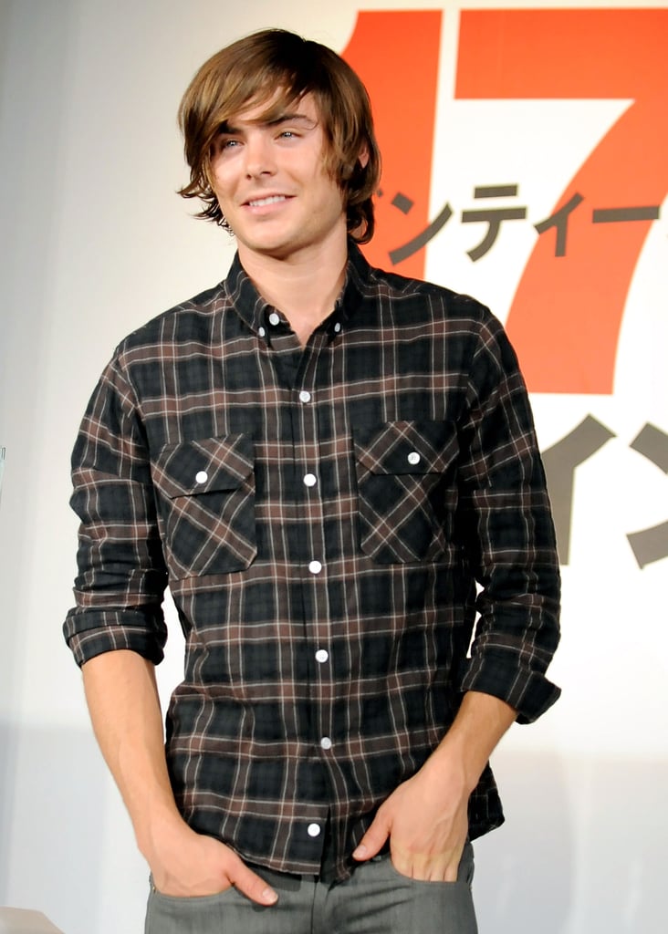 And he had sensationally swoopy hair. It looked better than Justin Bieber's.