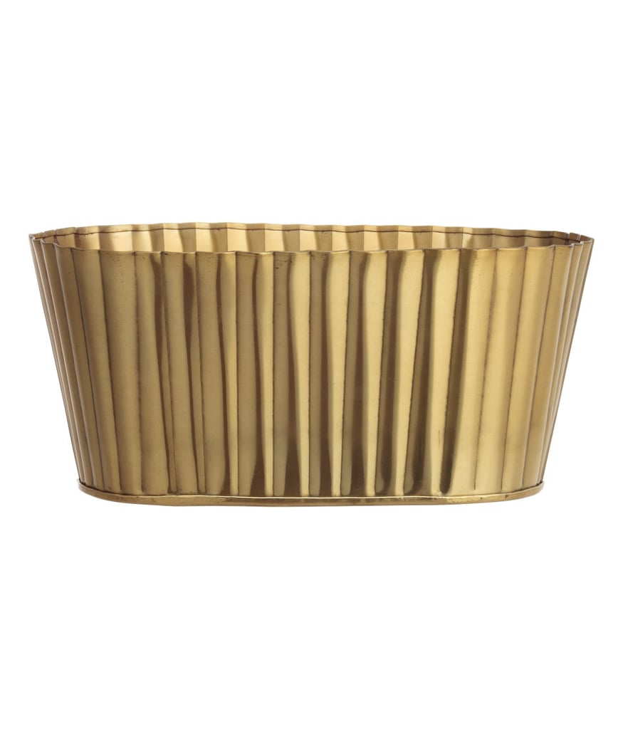 Oval Metal Pot ($18)