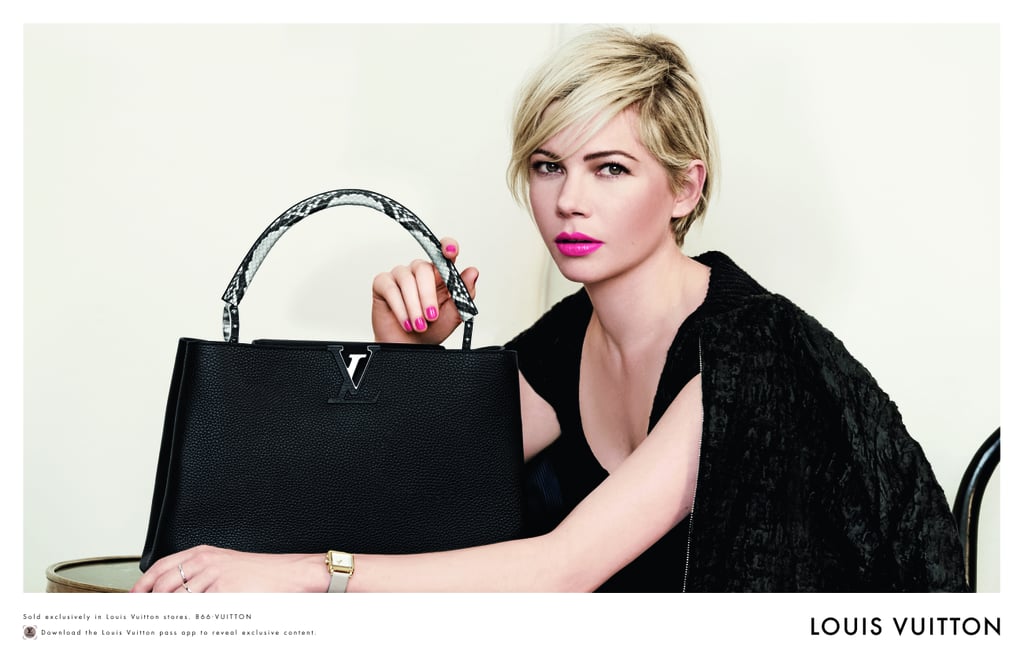 Michelle Williams's Spring 2014 Louis Vuitton Handbag Campaign