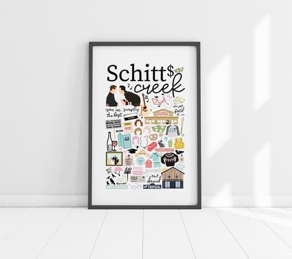 TV Show Collage Poster