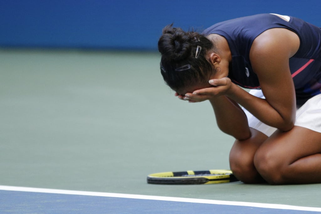 Watch Leylah Fernandez's Reaction Advancing to US Open Semis