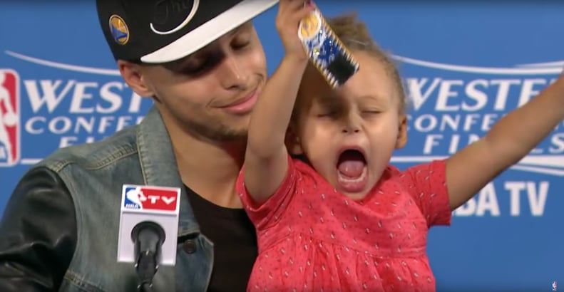 The Time Stephen Curry's Daughter Was Less Than Impressed With His Interview