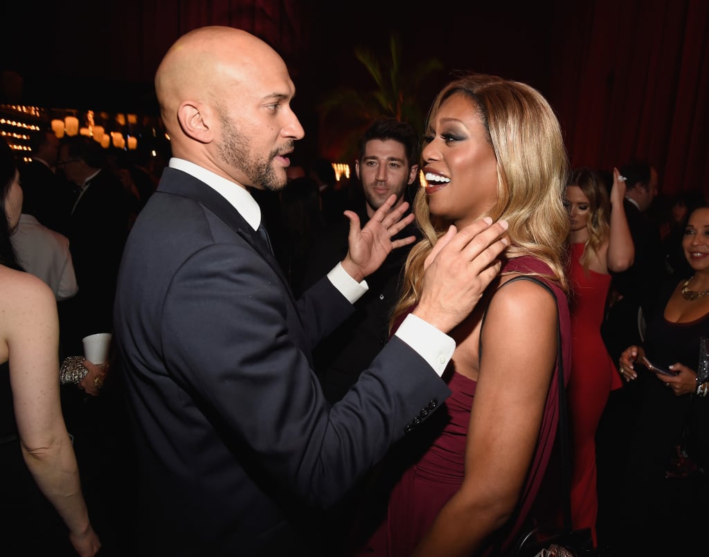 Pictured: Laverne Cox and Keegan-Michael Key