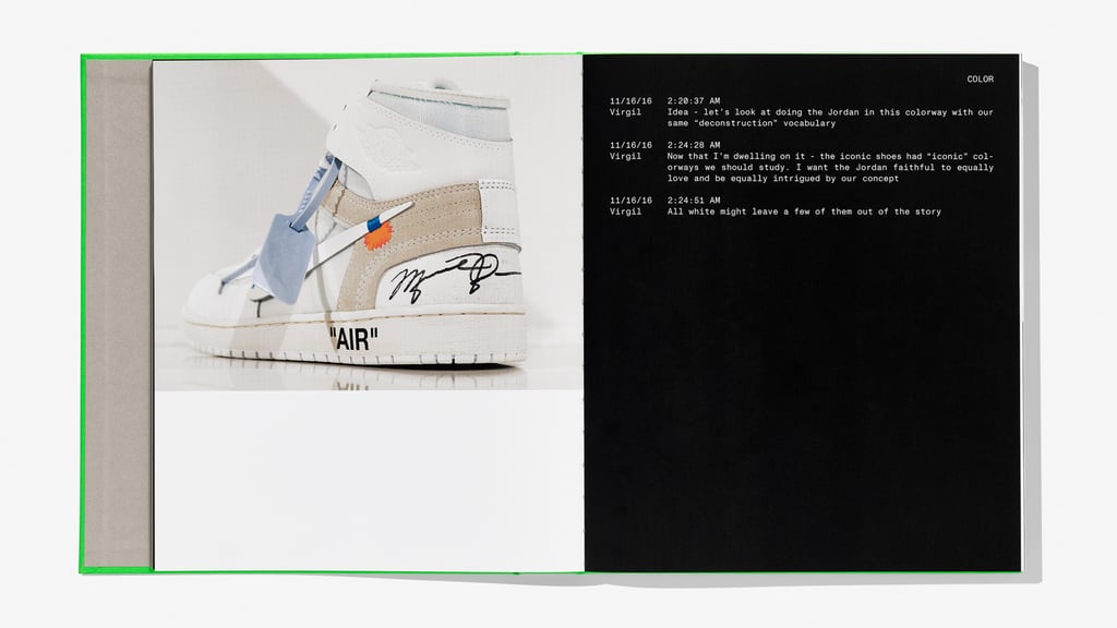 Virgil Abloh and Nike Book ICONS "Something's Off"
