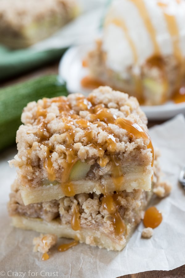 Zucchini Pie Bars