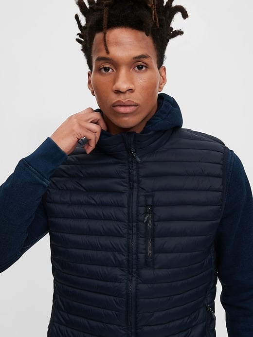 Gap Upcycled Lightweight Puffer Vest