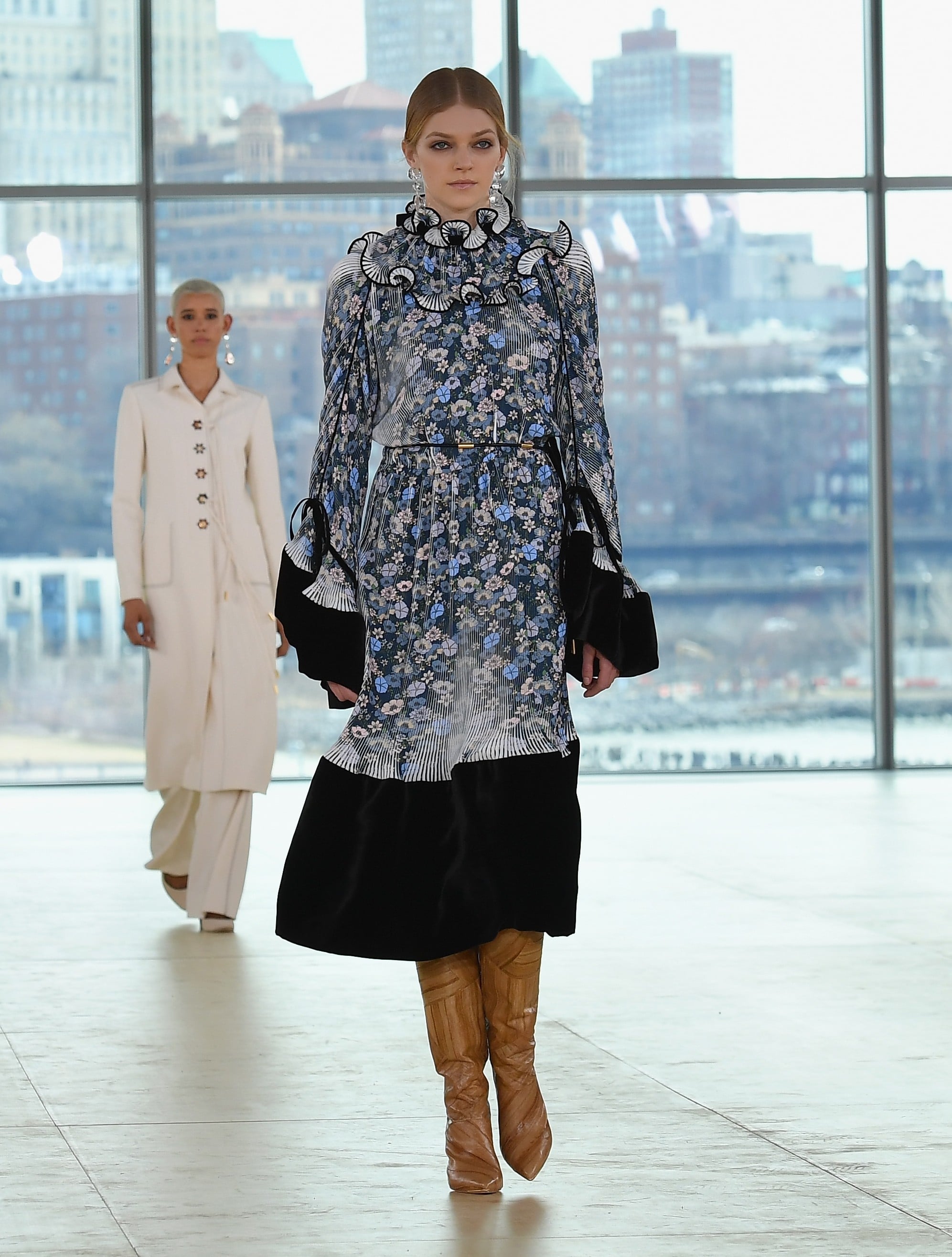 Tory Burch Runway Fall 2019 POPSUGAR Fashion