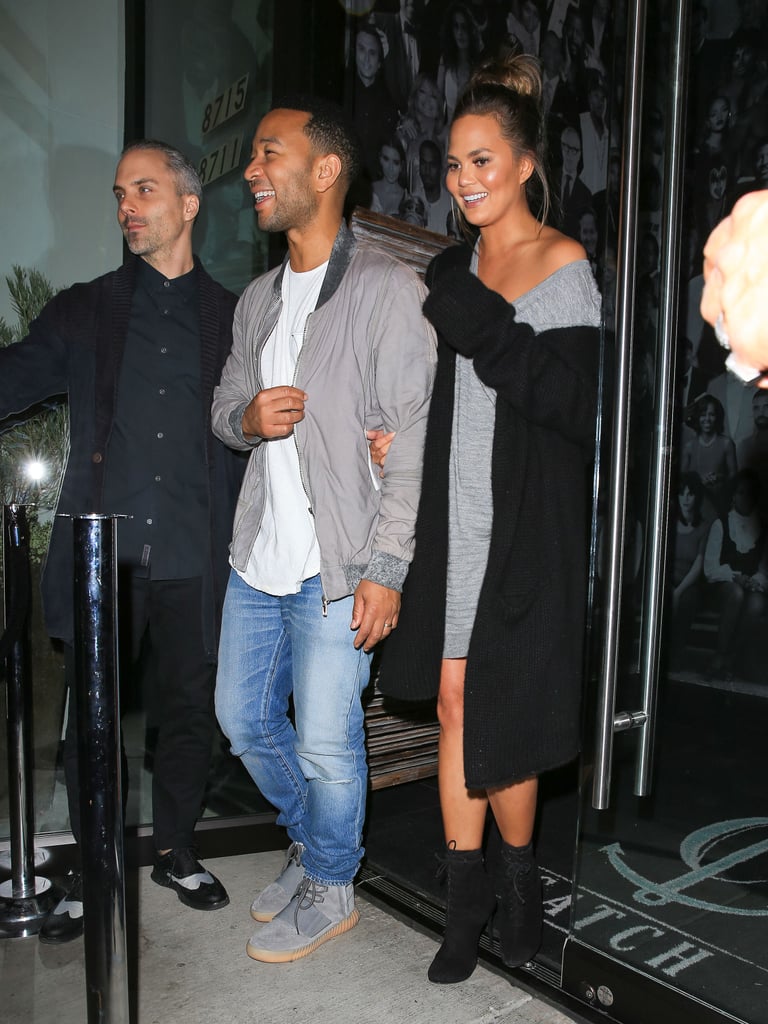 Chrissy Teigen and John Legend Date in LA October 2016