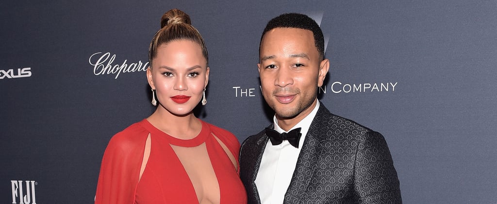 Chrissy Teigen and John Legend at Weinstein Party 2016