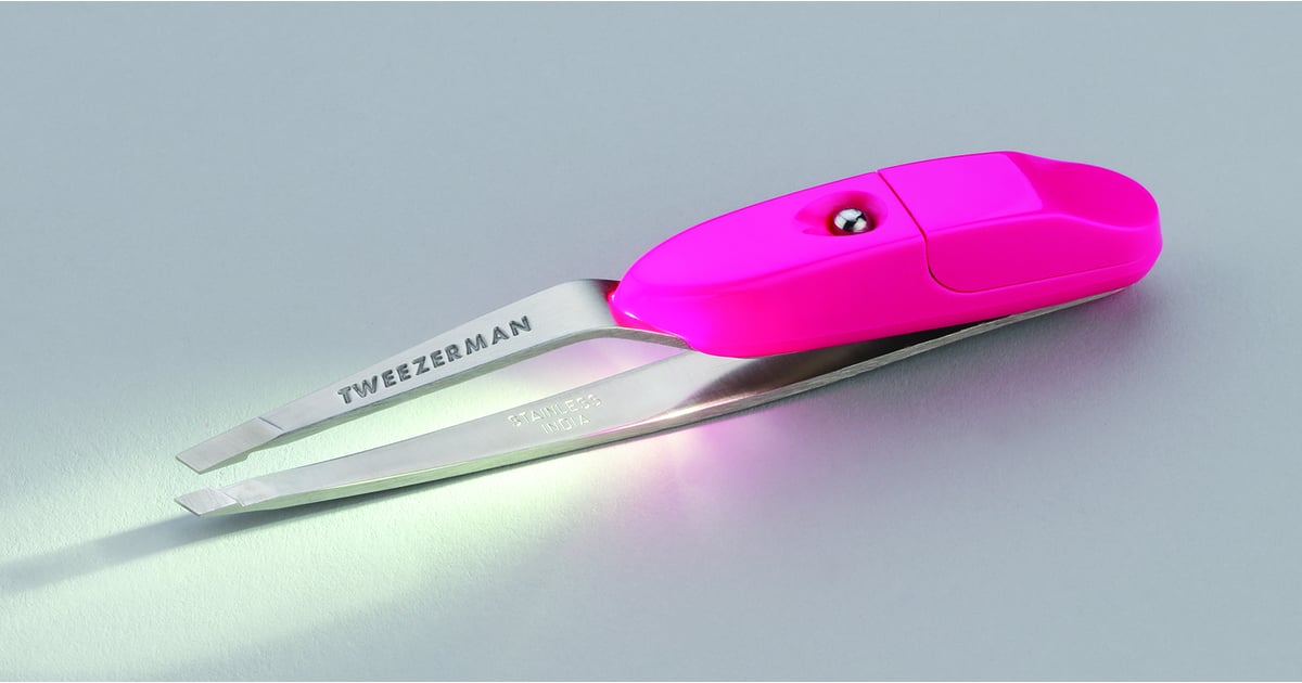 Tweezerman Expertweeze Lighted Slant Tweezer New Beauty Products For