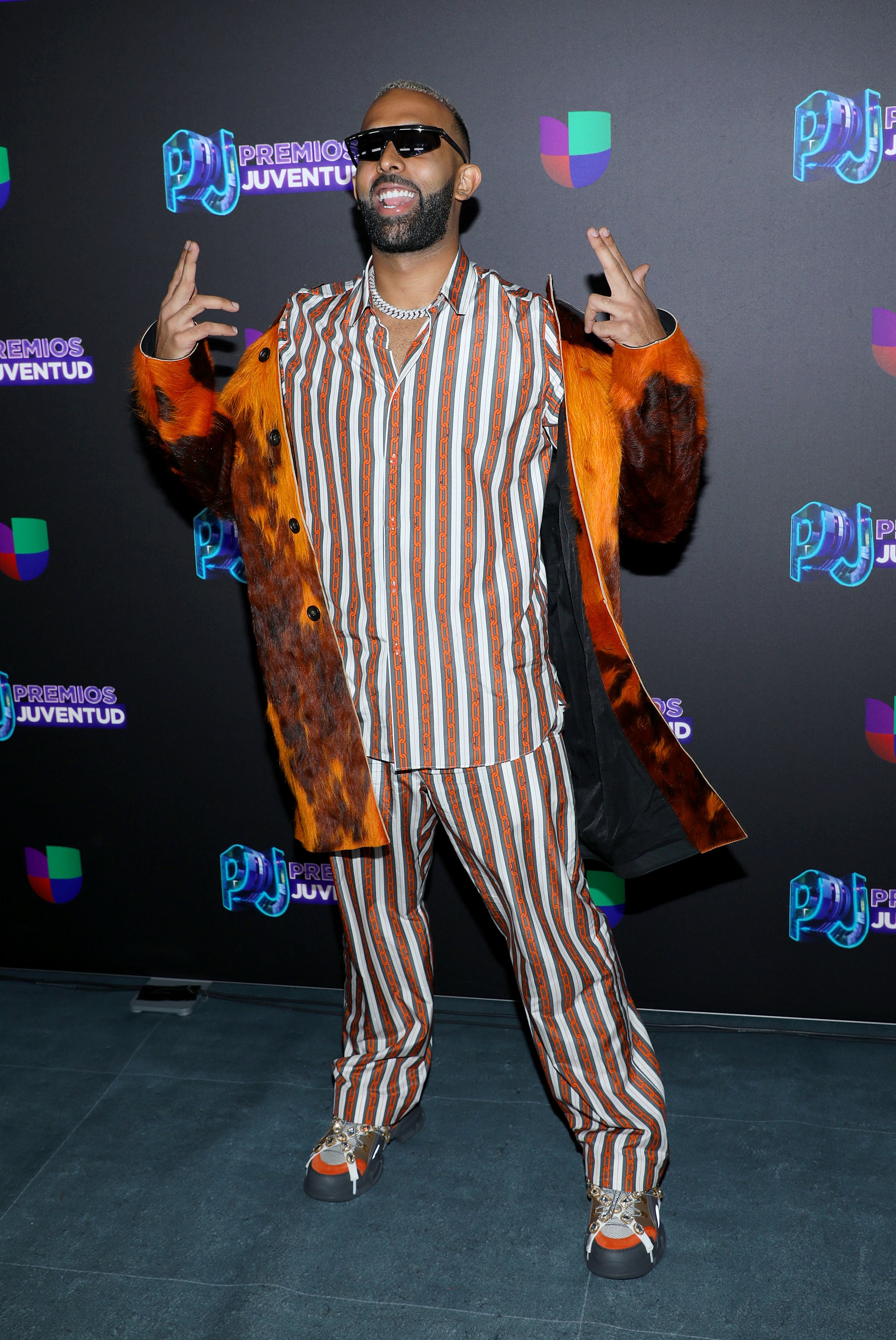 Eladio Carrion | The Hottest Latinx Celebs Hit the Premios Juventud Red  Carpet, and Boy Did They Deliver | POPSUGAR Latina Photo 38