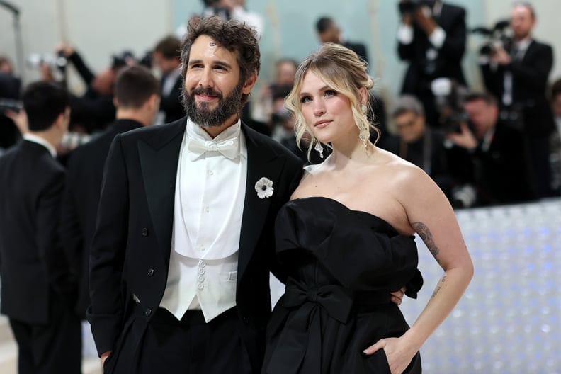 Josh Groban and Natalie McQueen at the 2023 Met Gala