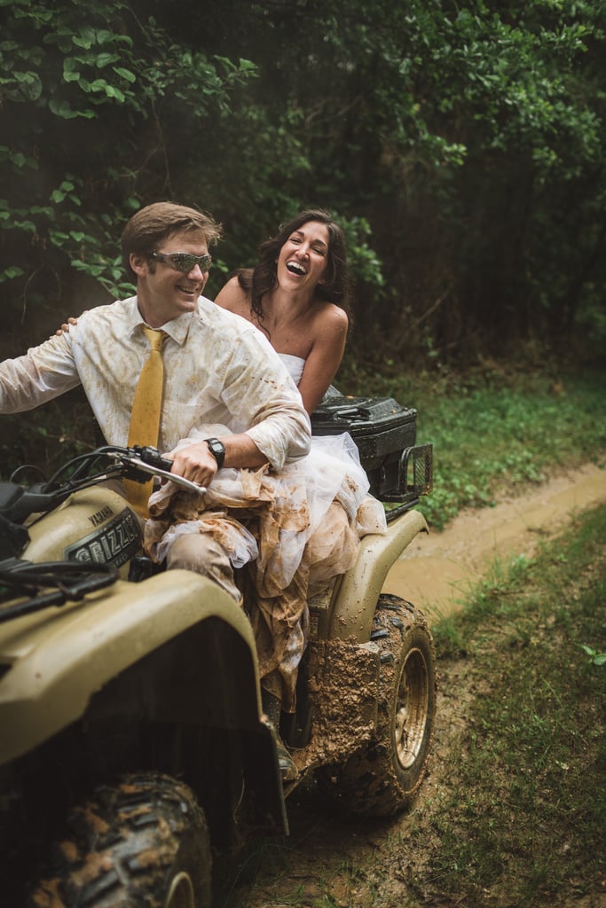 Muddy Trash-the-Dress Shoot