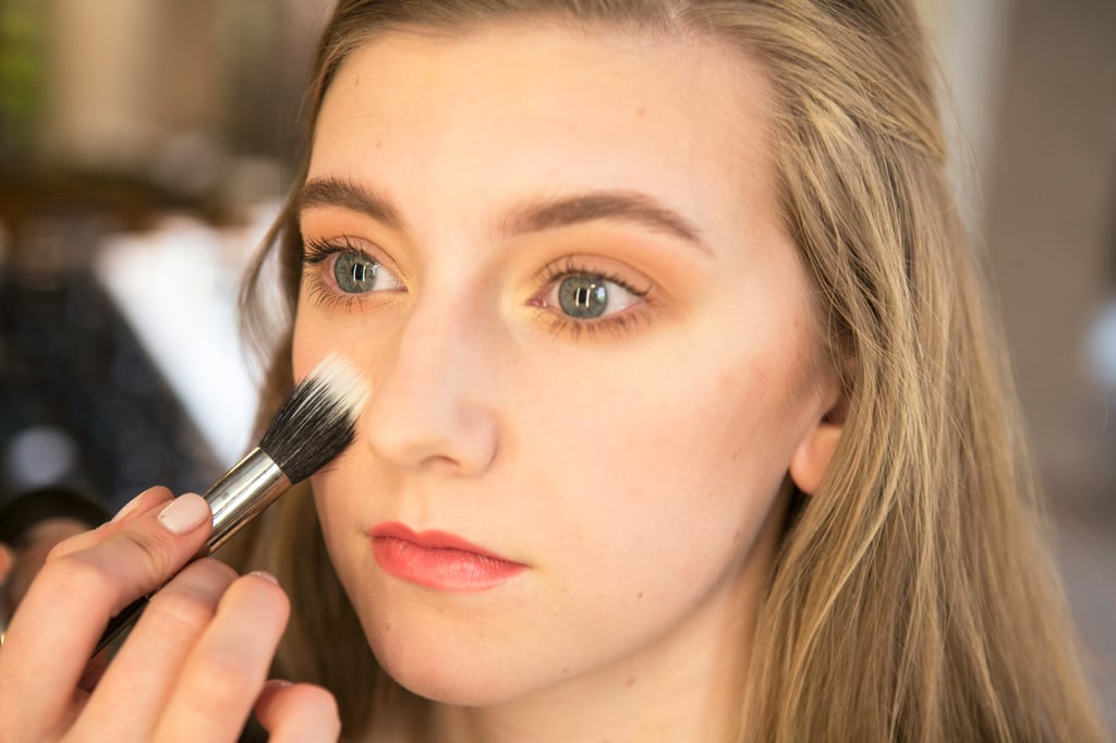 To ensure everything stays in place, set the entire look with Blot Powder ($26). Bettelli recommends applying with a brush for easier blending.