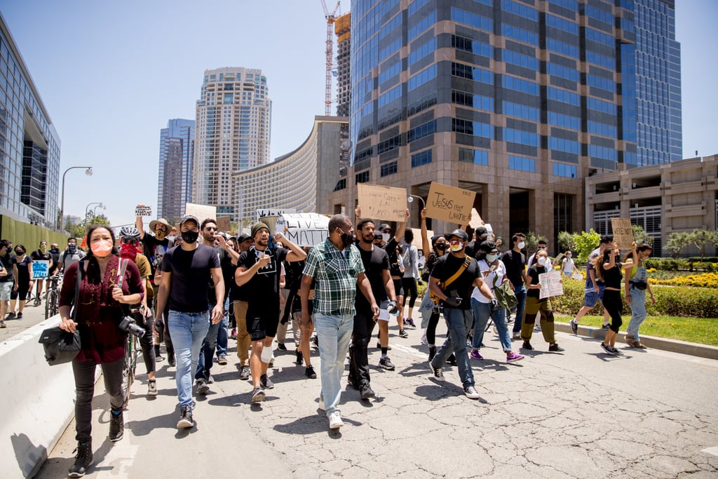 Michael B. Jordan Speaks at Black Lives Matter March in LA