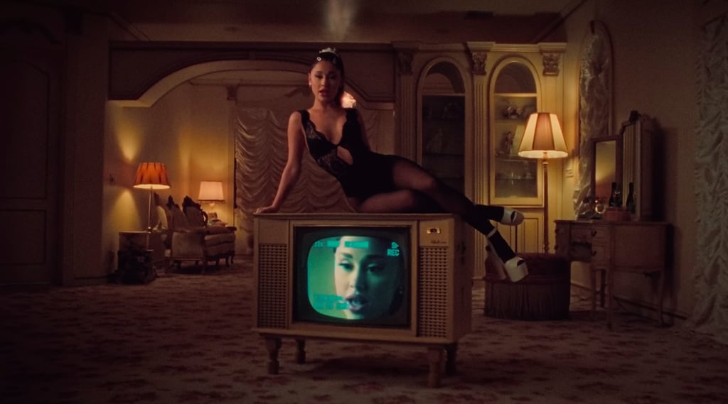 Shop Ariana Grande's Platform Heels and Tights in the "34+35" Remix Music Video