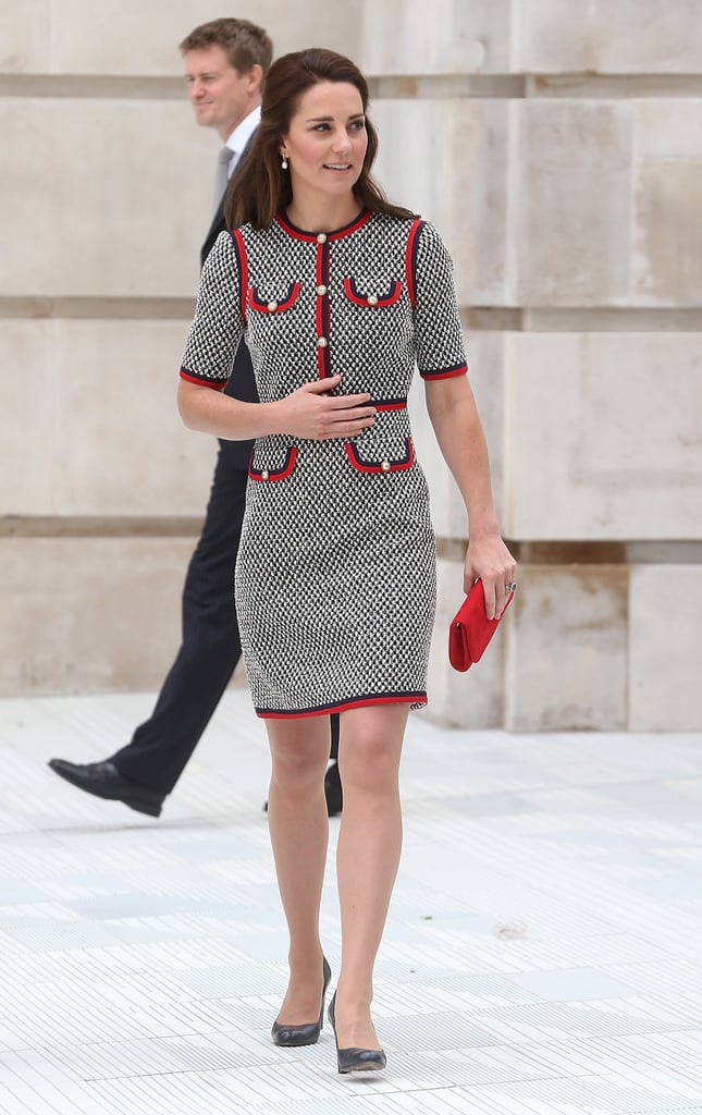 Kate Middleton Gucci Tweed Dress | POPSUGAR Fashion