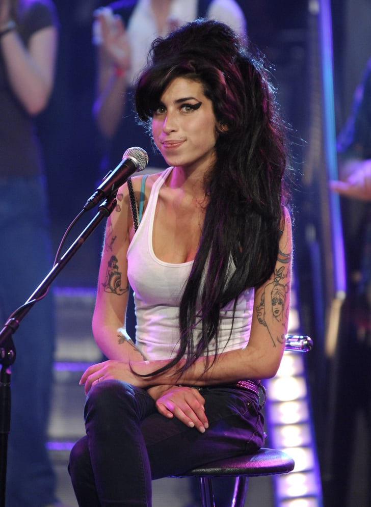 Amy geared up to perform at a MuchMusic event in Toronto back in May