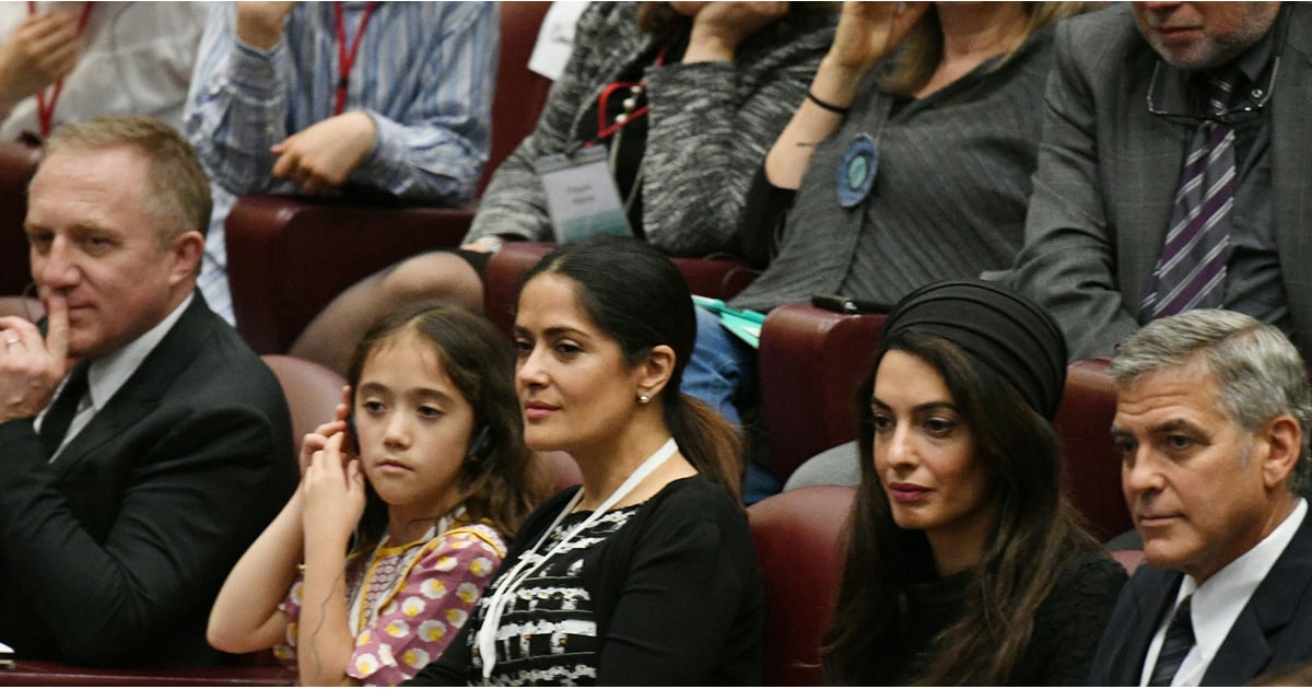 Salma Hayek With Her Family in Rome May 2016 | POPSUGAR Latina