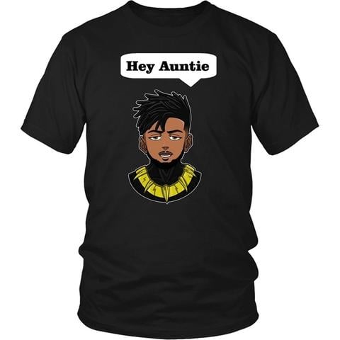 “Hey Auntie” Killmonger T-Shirt