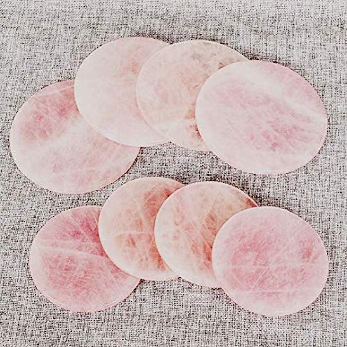 Rose Quartz Coasters