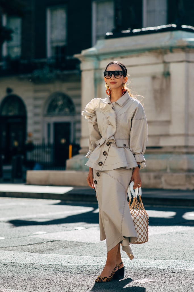 Day 3 | London Fashion Week Street Style Spring 2019 | POPSUGAR Fashion ...