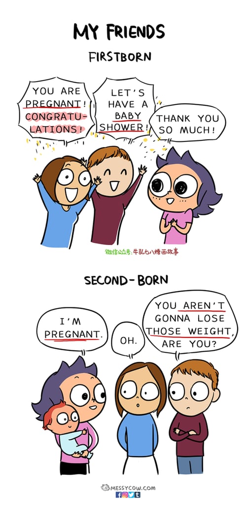Comic About Raising Your Second Kid