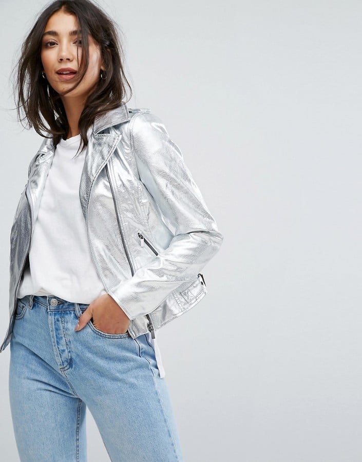 Metallic Jackets | POPSUGAR Fashion