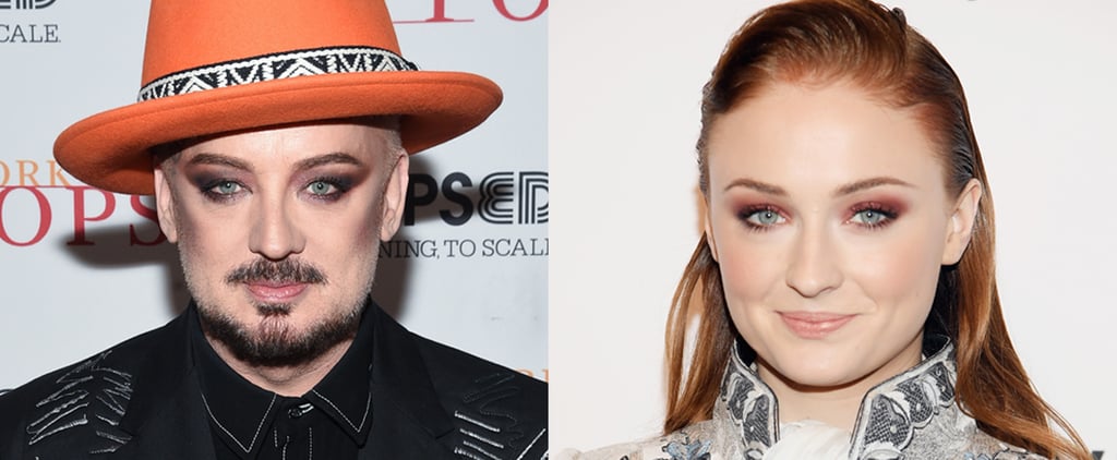 Sophie Turner Responds to Playing Boy George