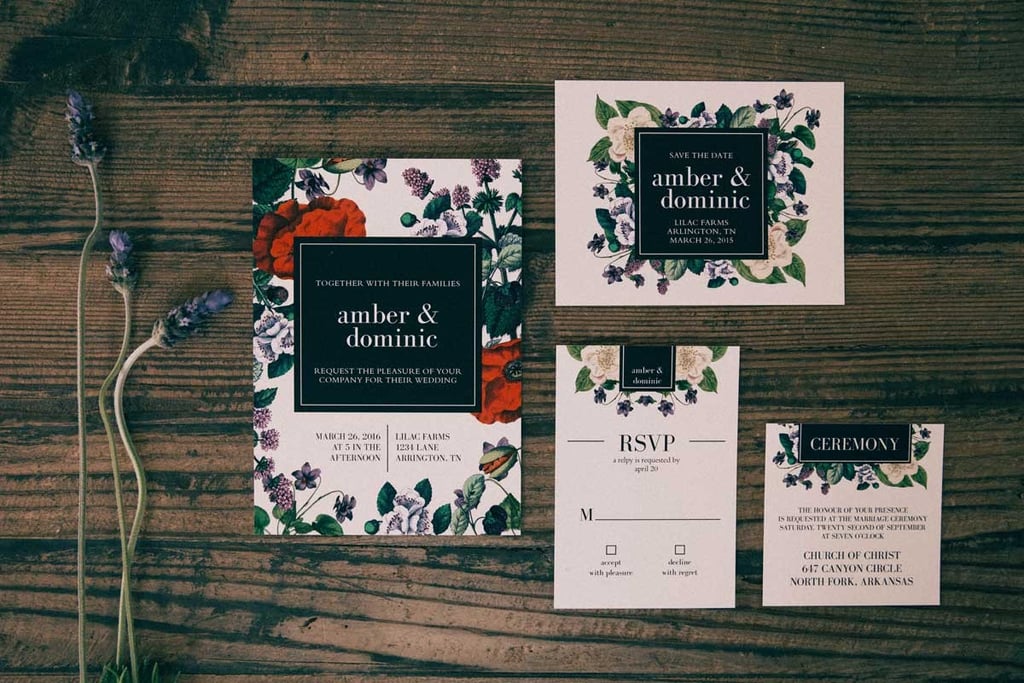 Where To Buy Wedding Invitations Online Popsugar Home